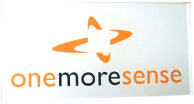 Plaque professionnel  blanche gravure noire et orange