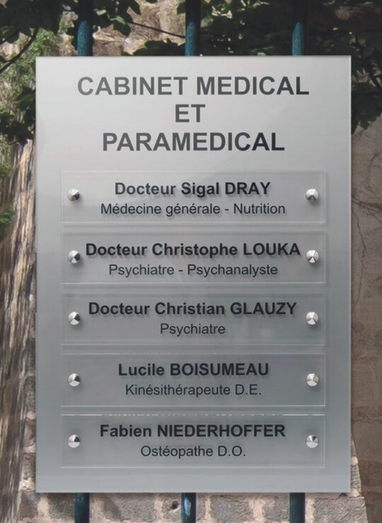 Support plexiglass couleur argent m&eacute;talis&eacute; + plaques transparentes