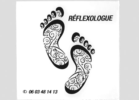 Plaque professionnelle blanche gravure noire