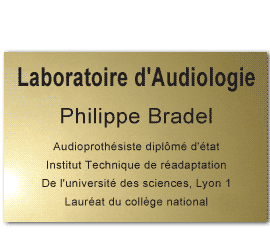 Plaque plexi CLASSIQUE 40x30<br>3 lignes de texte3